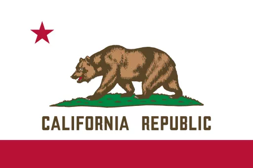 Online training for responsible beverage service featuring the California Republic flag with a bear.